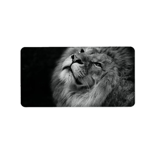 Étiquette Lion merveilleux (Devant)