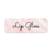 Étiquette Lipgloss (Devant)