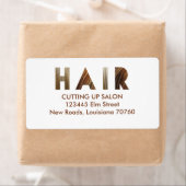 Étiquette Liste des cheveux (En situation)