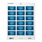 Étiquette Listes d'adresses (Feuille entière)