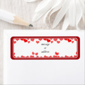 Étiquette Little Hearts - Ajouter votre message (En situation)