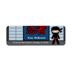 Étiquette Little Ninja