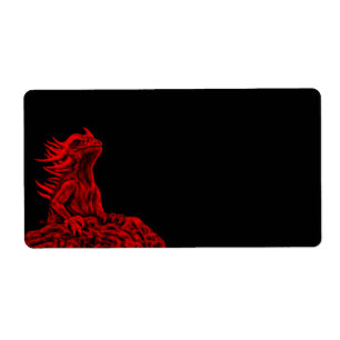 Étiquette Little red Dragon