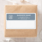 Étiquette Livraison du logo professionnel personnalisé (En situation)