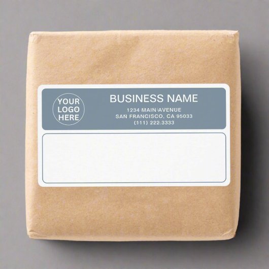 Étiquette Livraison du logo professionnel personnalisé