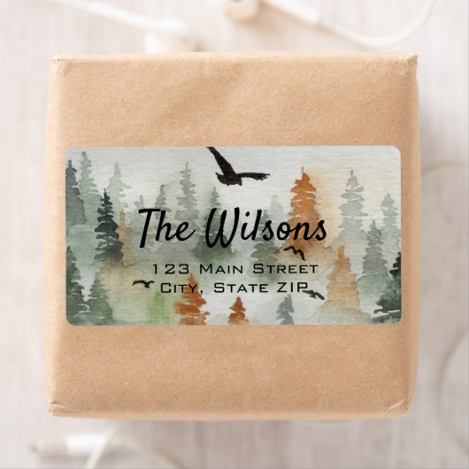 Étiquette Livraison forestière (En situation)