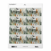 Étiquette Livraison forestière (Feuille entière)