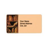 Étiquette Livres (Devant)