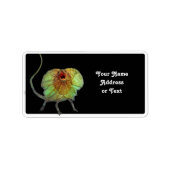 Étiquette Lizard hurle (Devant)