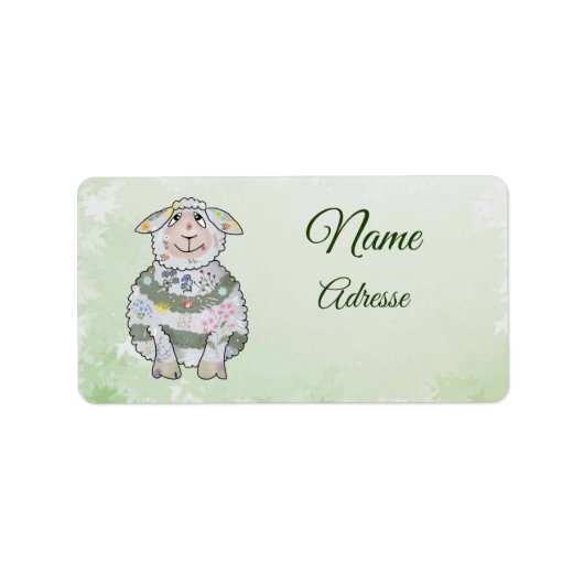 Étiquette Lizzy (homonymie) (Devant)