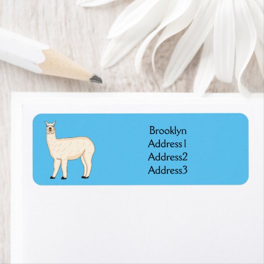 Étiquette Llama (En situation)