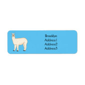 Étiquette Llama (Devant)