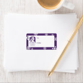 Étiquette Logo de l'Université d'Albany (En situation)