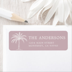 Étiquette Logo de mariage personnalisé avec monogramme et pa