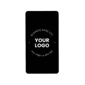 Étiquette Logo de votre entreprise et texte modifiable | Noi (Devant)