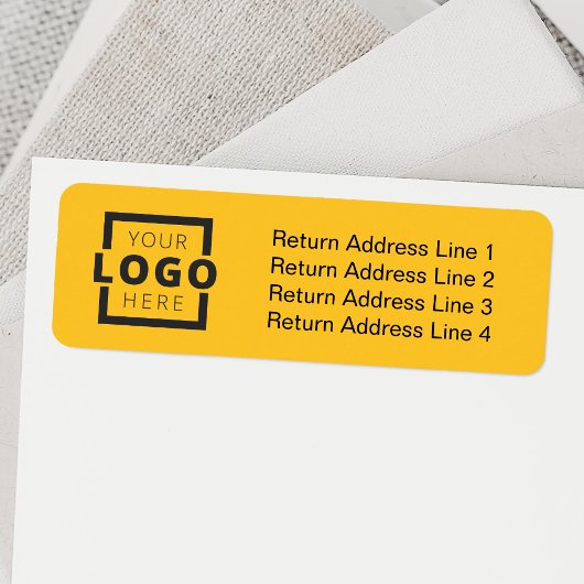 Étiquette Logo d'entreprise personnalisé