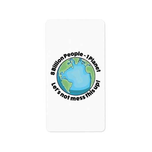 Étiquette Logo Environnement (Devant)