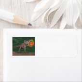 ÉTIQUETTE LOLLIPOP T-REX (En situation)