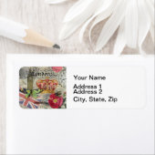 Étiquette Londres Angleterre Voyage Europe Vintage Art (En situation)