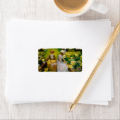 Étiquette Lotus Lilies par Charles Courtney Curran (En situation)