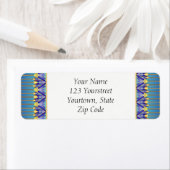 Étiquette Lotus Palace (En situation)