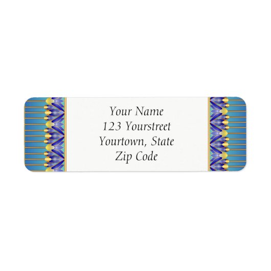 Étiquette Lotus Palace (Devant)