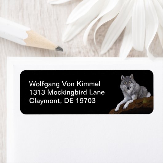 Étiquette Loup (En situation)