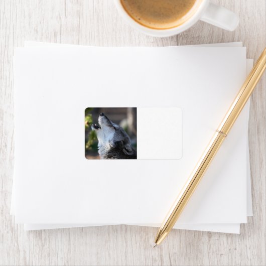 Étiquette loup (En situation)