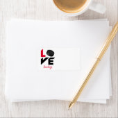 Étiquette Love hockey (En situation)