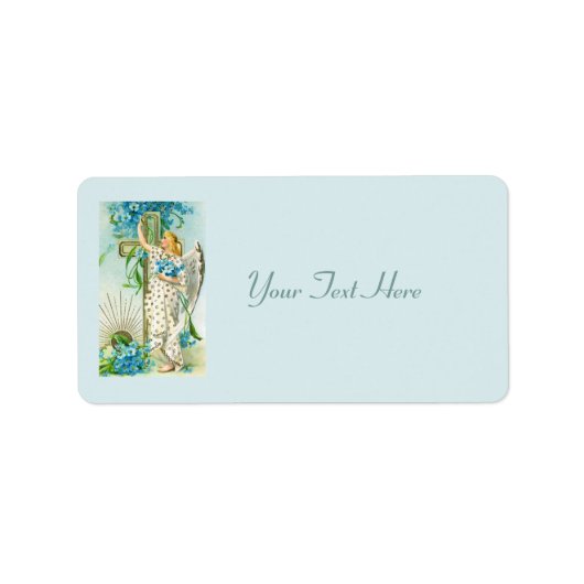 Étiquette Lovely Oublie Moi Pas Angel (Devant)