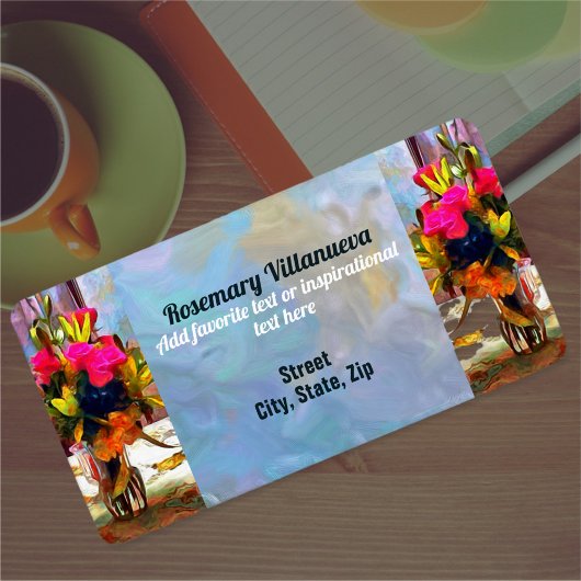 Étiquette Love's Flowers PM0001 Adresse