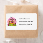 Étiquette Lucky Bug Cupcake 3e Anniversaire Tshirts et cadea (En situation)