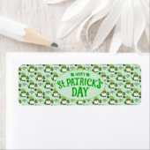 Étiquette Lucky Gnome Saint-Patrick Custom Cigar Wraps (En situation)