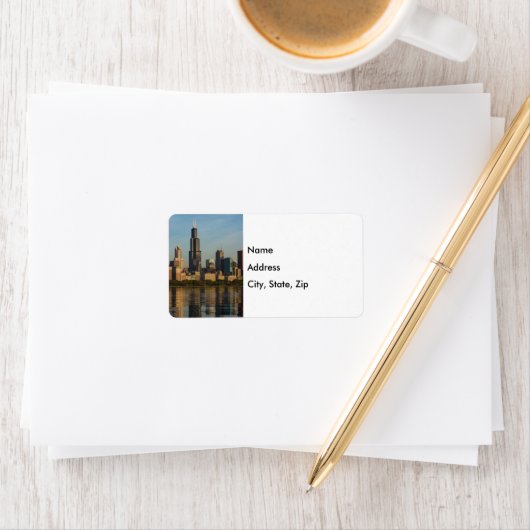 Étiquette Lumière Du Matin À Willis (En situation)