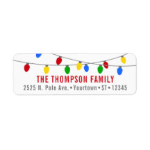 Lumières de Noël des Fêtes modernes