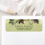 Étiquette Lumières rustiques (En situation)