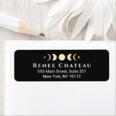 Étiquette Lune d'or Phases de l'assainissement de l'énergie (En situation)