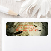 Étiquette Lune et Corbeau (En situation)