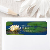 Étiquette Lys d'eau de sérénité (En situation)