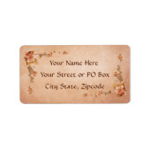 Étiquette Lys Vintages beiges (Devant)