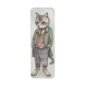 Étiquette M. Cat (Devant)