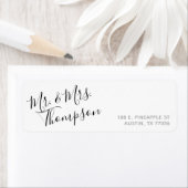 Étiquette M. & Mme | Élégance quotidienne | Adresse de retou (En situation)