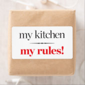 Étiquette Ma cuisine, mes règles (En situation)