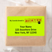 Étiquette Ma race préférée est Secourue (En situation)