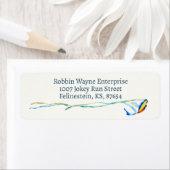 Étiquette Macaw Kite (En situation)