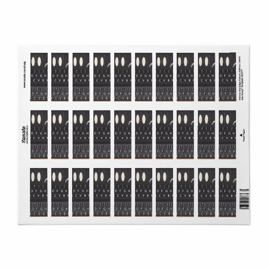 Étiquette Machine Enigma (Feuille entière)