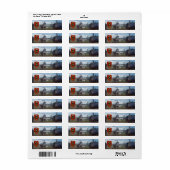 Étiquette macvsog sog Vietnam adresse de guerre (Feuille entière)