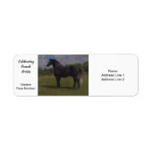 Étiquette Madere par Rosa Bonheur (Devant)