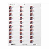 Étiquette Magasin d'antiquités (Feuille entière)
