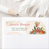 Étiquette Magic Fairies Woodland Whimsical Forest Adresse (En situation)